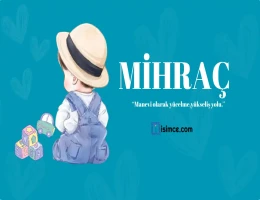 Mihraç isminin anlamı nedir Mihraç ne demek?